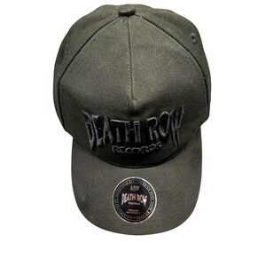 Lids Exclusive Death Row Records SnapBack Hat Hip Hop Streetwear